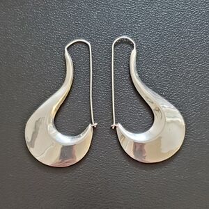 Vintage Sterling Silver Drop Earrings